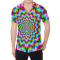Spiky Psychedelic Optical Illusion Men's Shirt