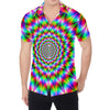 Spiky Psychedelic Optical Illusion Men's Shirt