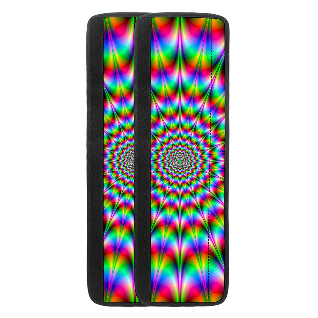 Spiky Psychedelic Optical Illusion Refrigerator Handle Covers