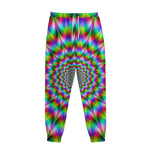 Spiky Psychedelic Optical Illusion Sweatpants