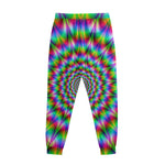 Spiky Psychedelic Optical Illusion Sweatpants