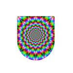 Spiky Psychedelic Optical Illusion Toilet Lid Cover