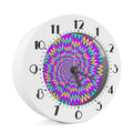 Spiky Spiral Moving Optical Illusion Alarm Clock