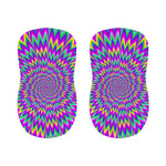 Spiky Spiral Moving Optical Illusion Bar Stool Covers