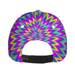 Spiky Spiral Moving Optical Illusion Baseball Cap