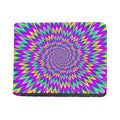 Spiky Spiral Moving Optical Illusion Bifold Wallet