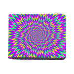 Spiky Spiral Moving Optical Illusion Bifold Wallet