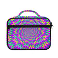 Spiky Spiral Moving Optical Illusion Briefcase Bible Bag