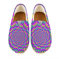 Spiky Spiral Moving Optical Illusion Casual Shoes