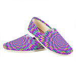 Spiky Spiral Moving Optical Illusion Casual Shoes
