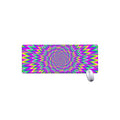 Spiky Spiral Moving Optical Illusion Extended Mouse Pad