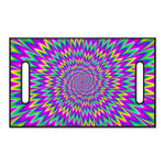 Spiky Spiral Moving Optical Illusion Golf Cart Seat Cover