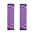 Spiky Spiral Moving Optical Illusion Handle Covers