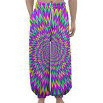 Spiky Spiral Moving Optical Illusion Lantern Pants