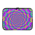 Spiky Spiral Moving Optical Illusion Laptop Sleeve