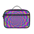 Spiky Spiral Moving Optical Illusion Portable Lunch Bag