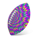 Spiky Spiral Moving Optical Illusion Rugby Ball