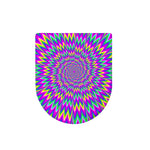 Spiky Spiral Moving Optical Illusion Toilet Lid Cover