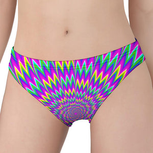 Spiky Spiral Moving Optical Illusion Women's Panties