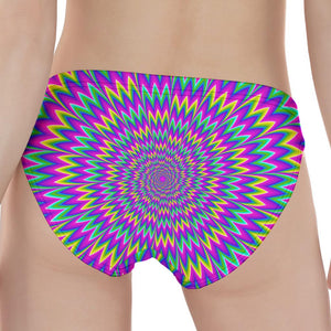 Spiky Spiral Moving Optical Illusion Women's Panties