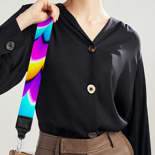 Spiral Colors Moving Optical Illusion Bag Strap