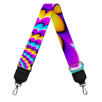 Spiral Colors Moving Optical Illusion Bag Strap