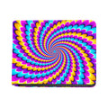 Spiral Colors Moving Optical Illusion Bifold Wallet