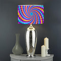 Spiral Colors Moving Optical Illusion Drum Lamp Shade