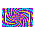 Spiral Colors Moving Optical Illusion Golf Cart Seat Cover