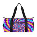 Spiral Colors Moving Optical Illusion Gym Bag