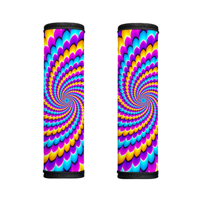 Spiral Colors Moving Optical Illusion Handle Covers