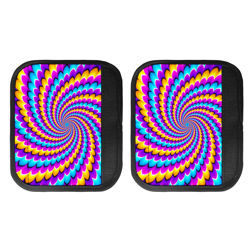 Spiral Colors Moving Optical Illusion Handle Covers
