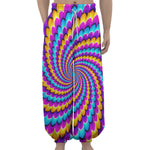 Spiral Colors Moving Optical Illusion Lantern Pants