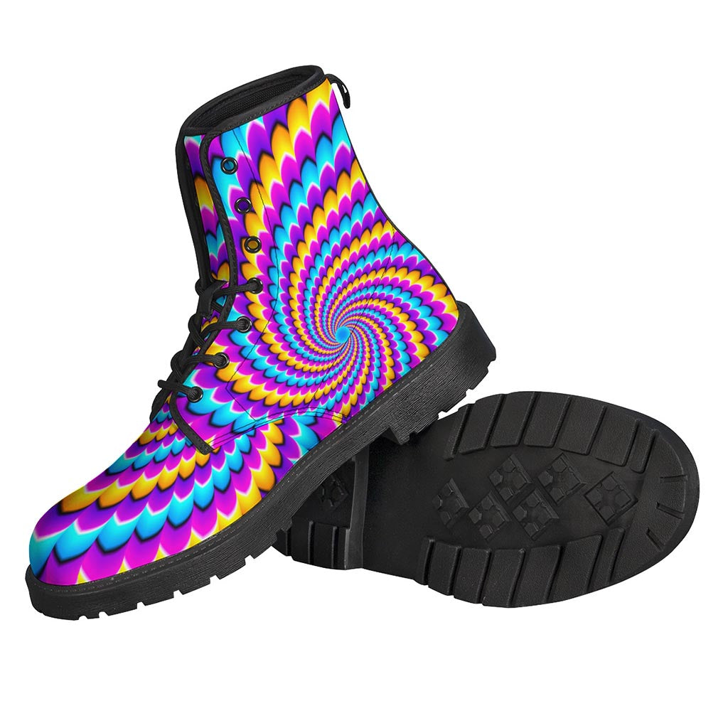 Spiral Colors Moving Optical Illusion Backpack