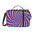 Spiral Colors Moving Optical Illusion Shoulder Strap Bible Bag