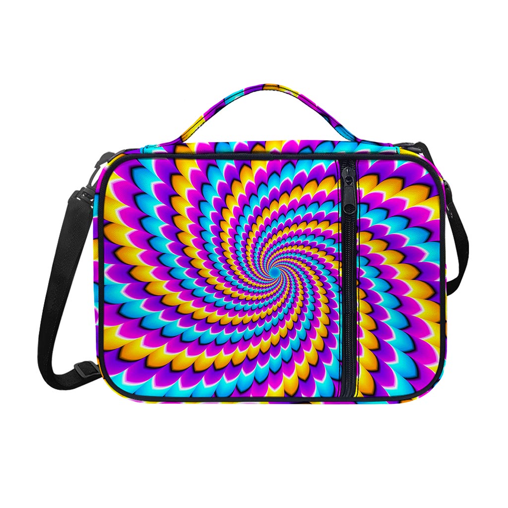 Spiral Colors Moving Optical Illusion Shoulder Strap Bible Bag