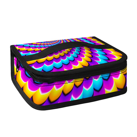 Spiral Colors Moving Optical Illusion Small Lunch Bag
