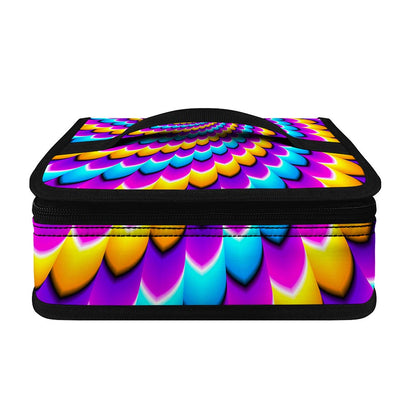 Spiral Colors Moving Optical Illusion Small Lunch Bag