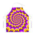 Spiral Expansion Moving Optical Illusion Adjustable Apron