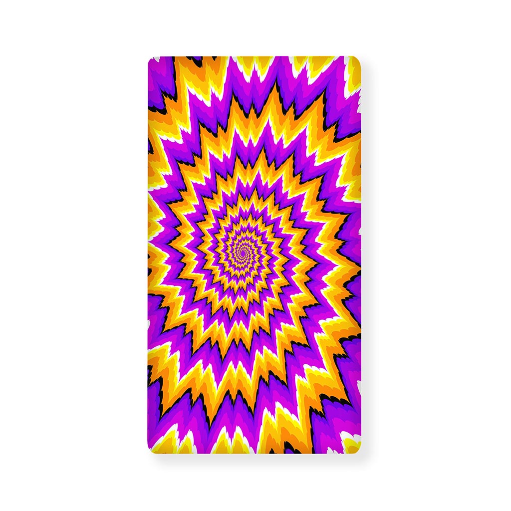 Spiral Expansion Moving Optical Illusion Baby Crib Sheet