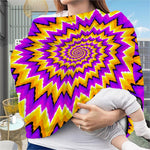 Spiral Expansion Moving Optical Illusion Baby Seat Cover