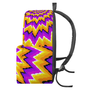 Spiral Expansion Moving Optical Illusion Backpack