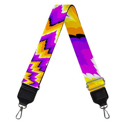 Spiral Expansion Moving Optical Illusion Bag Strap