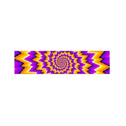 Spiral Expansion Moving Optical Illusion Bed Runner