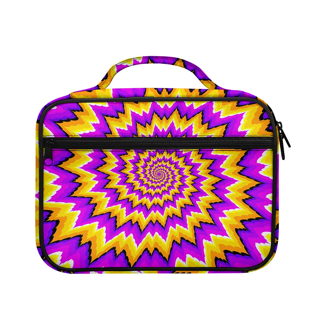Spiral Expansion Moving Optical Illusion Briefcase Bible Bag