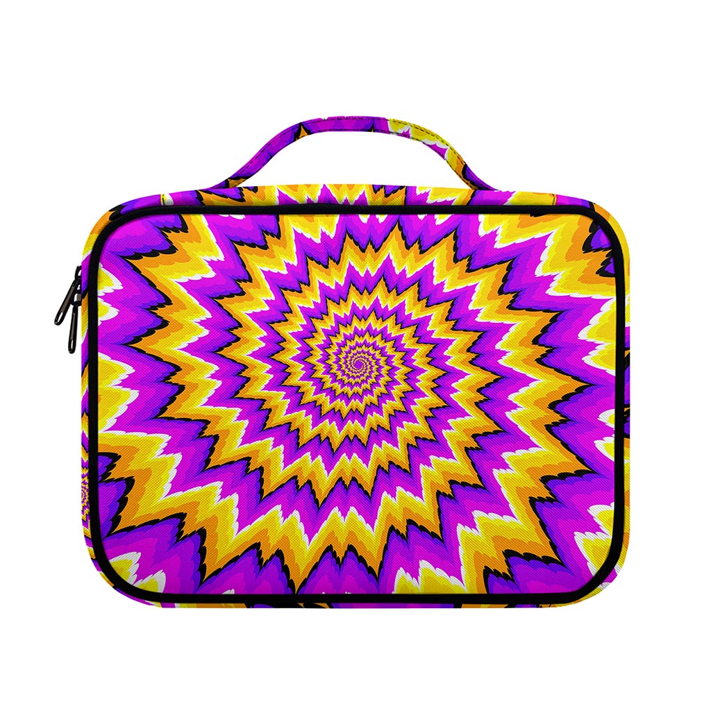 Spiral Expansion Moving Optical Illusion Briefcase Bible Bag