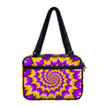 Spiral Expansion Moving Optical Illusion Double Strap Bible Bag