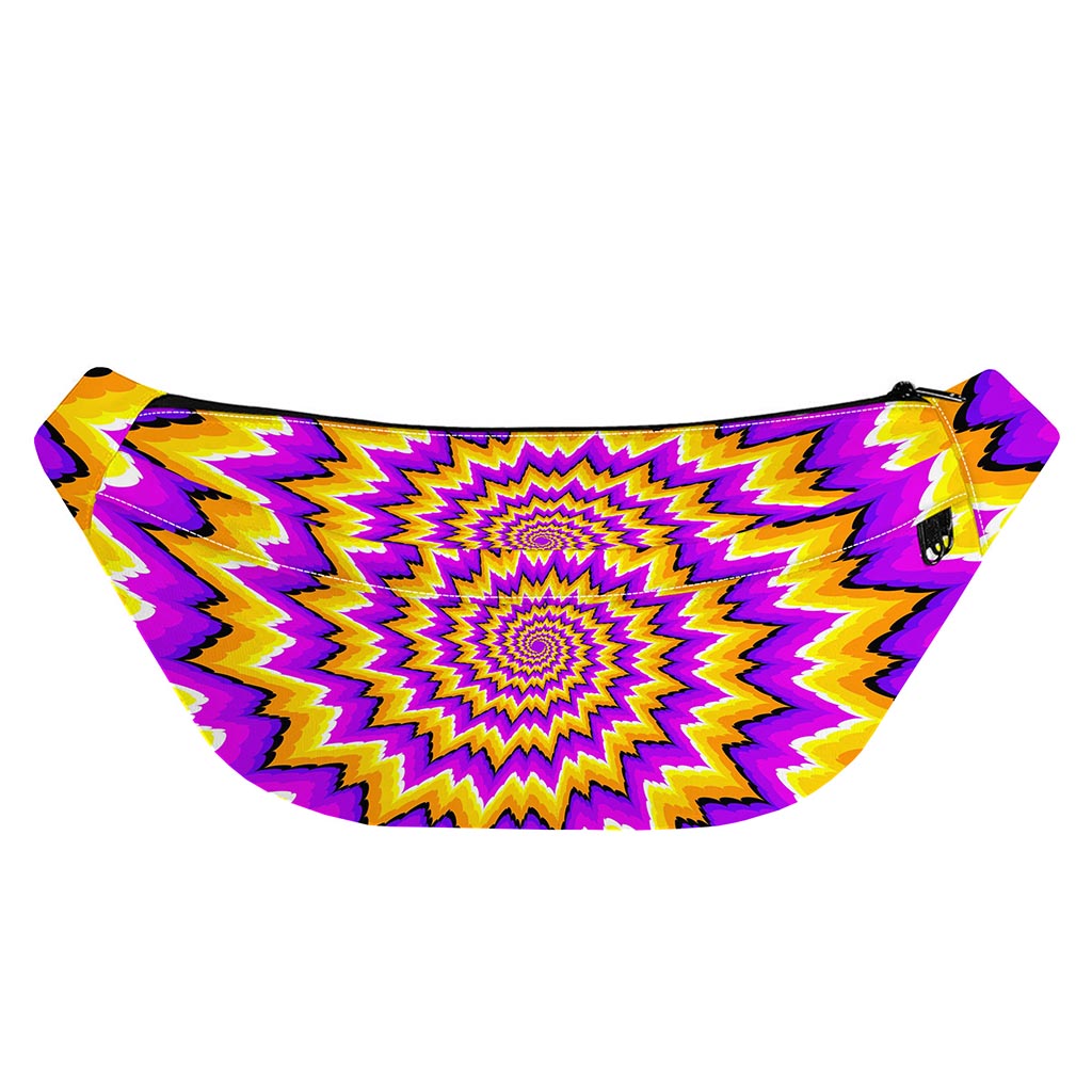 Spiral Expansion Moving Optical Illusion Fanny Pack