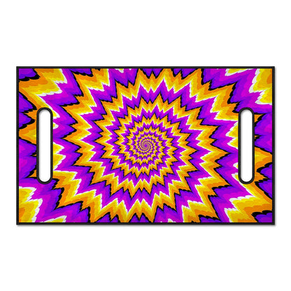Spiral Expansion Moving Optical Illusion Golf Cart Seat Cover