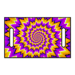 Spiral Expansion Moving Optical Illusion Golf Cart Seat Cover